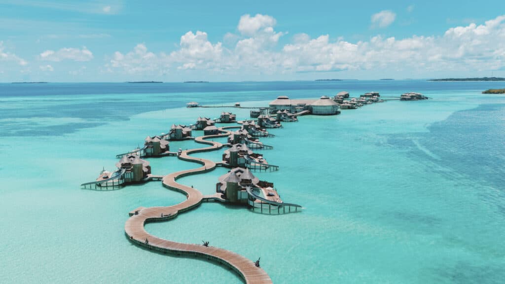 Lagoon view at Soneva Jani