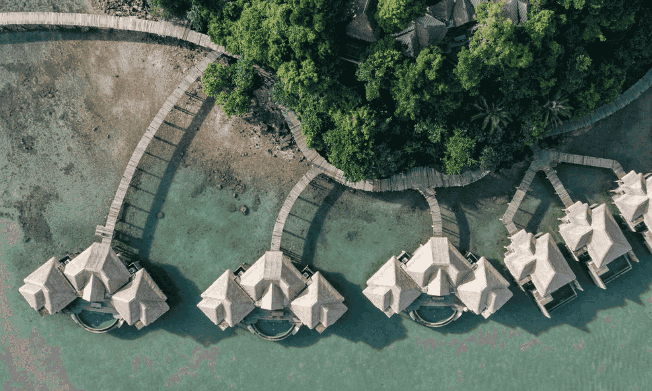 Song Saa overwater villa setting