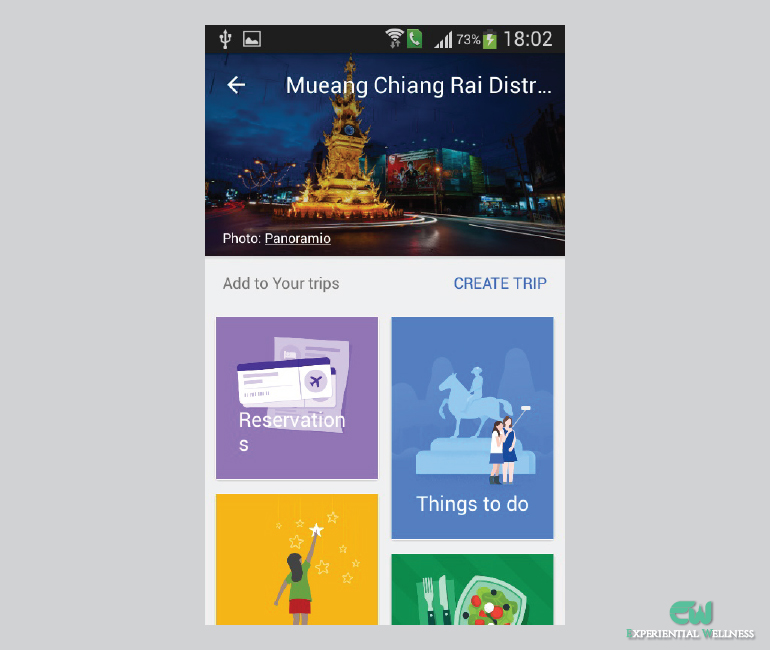 Google Trips Chiang Rai City Page