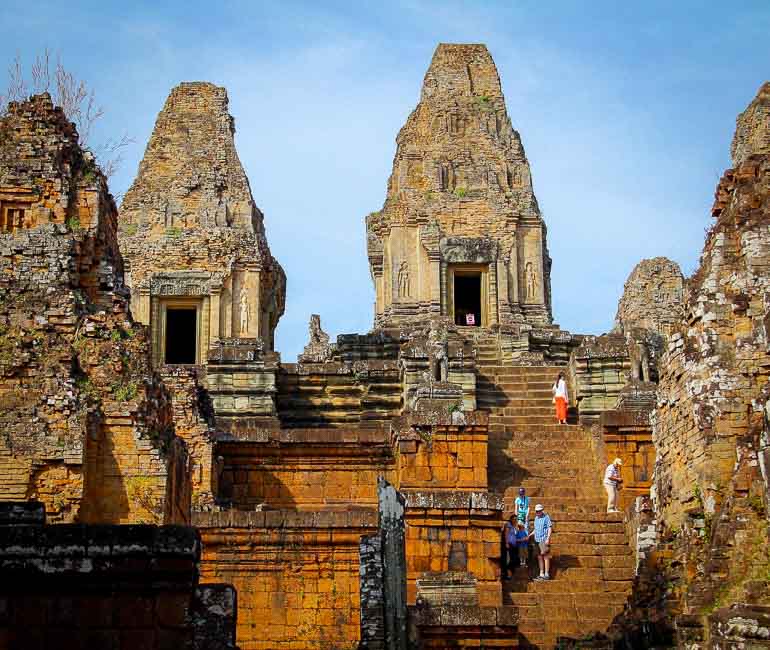 Pre Rup or the pyramid temple in Angkor