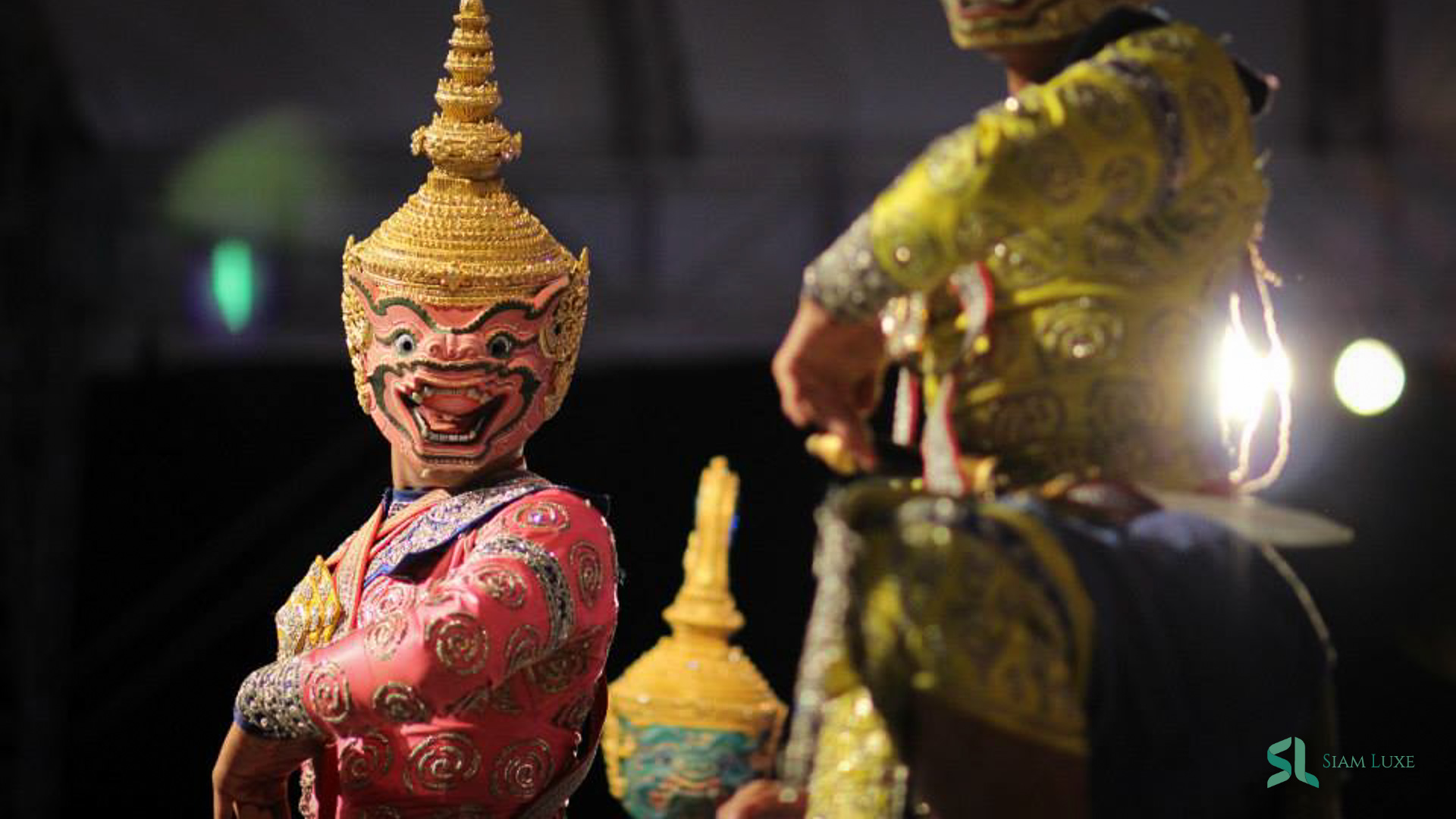 Our tourists attended the Traditional Thai Mask Dance and Drama at the Bangkok National Museum