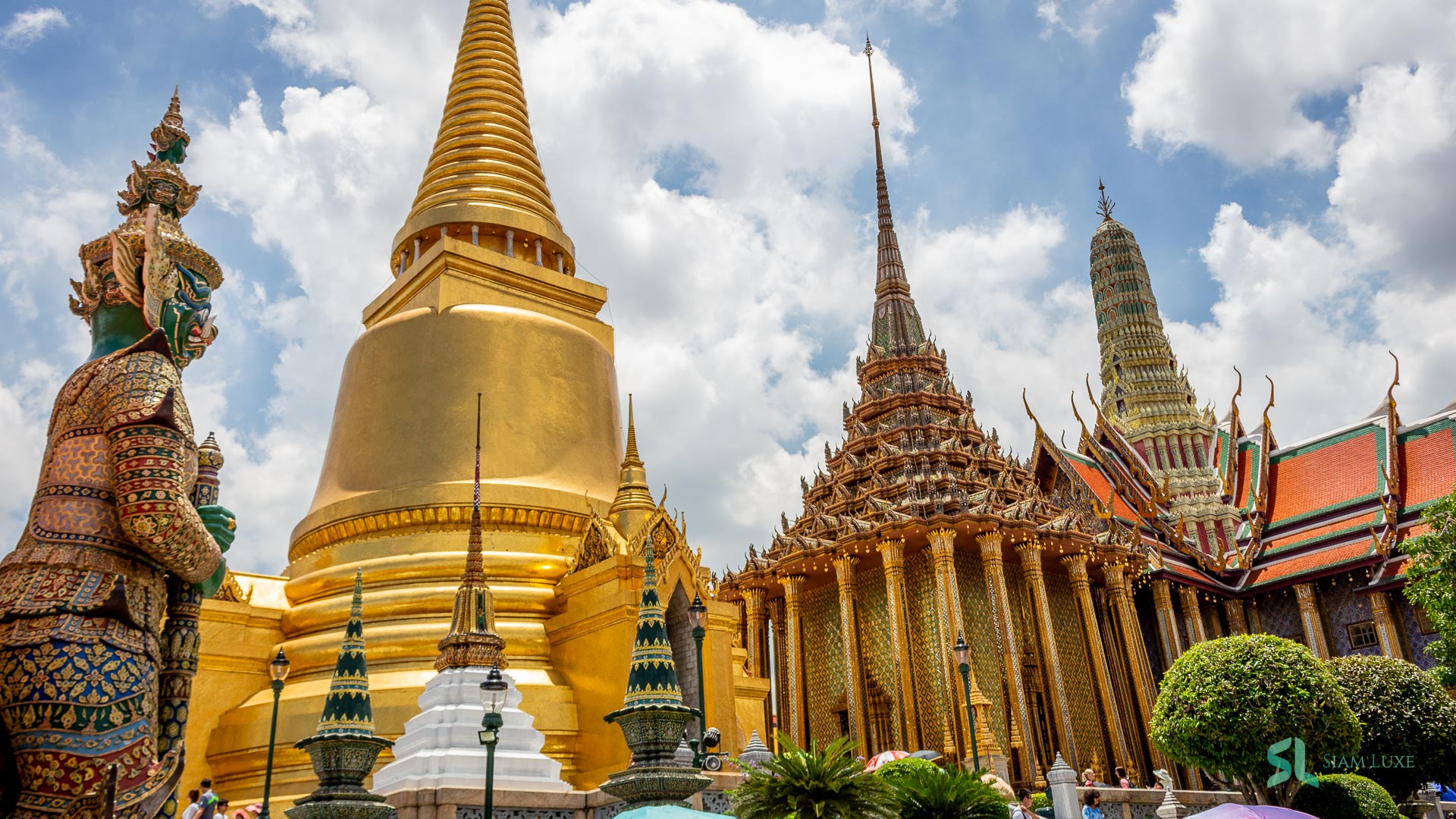 The magnificient Royal Grand Palace in Bangkok
