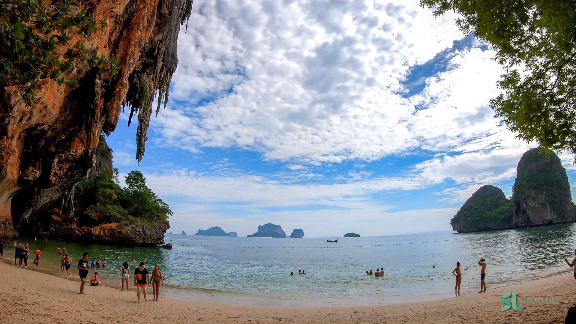 Phra Nang Cave, one of the most famous tourist destination in Krabi