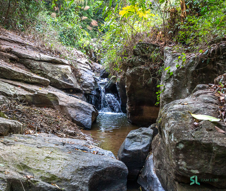 Local Waterfalls nearly Meditation Retreat