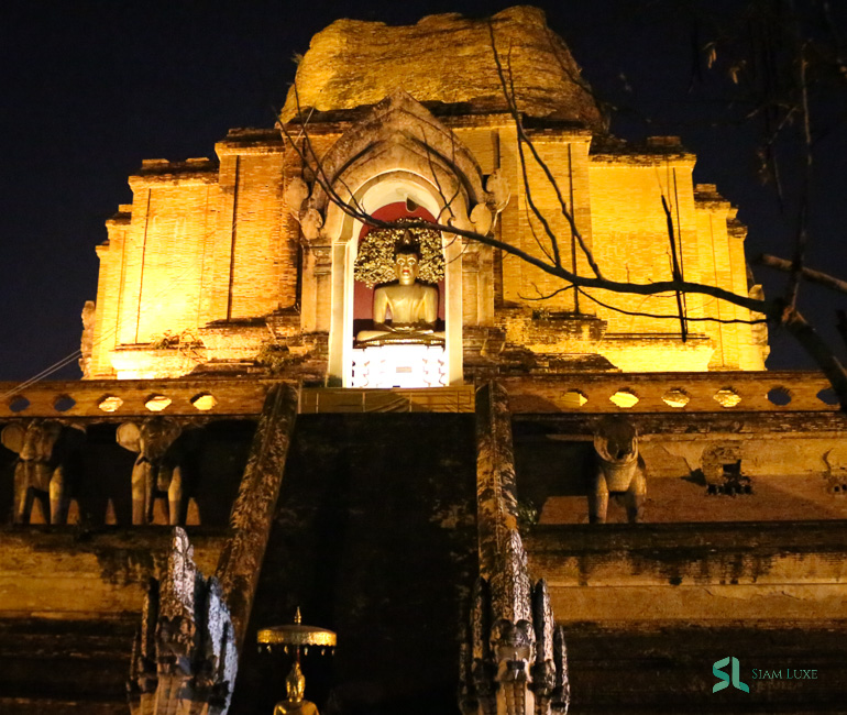 Wat Chedi Luang at Chiang Mai