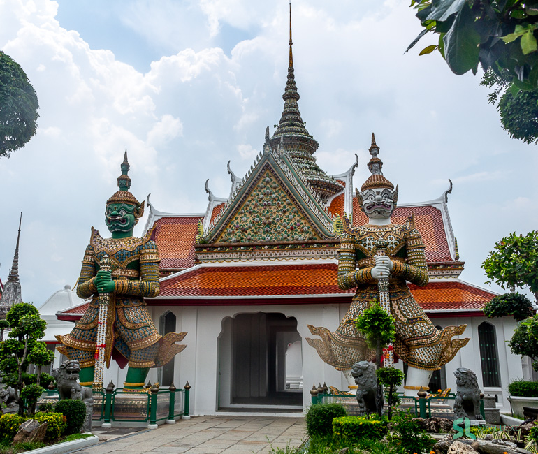 Guardian Demons at Wat Arun